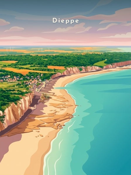 Falaises de la Côte d'Albâtre — Pôdevache, visuel seul