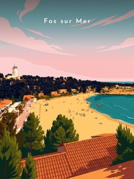 L'anse et le phare de Saint-Gervais — Pôdevache, visuel seul