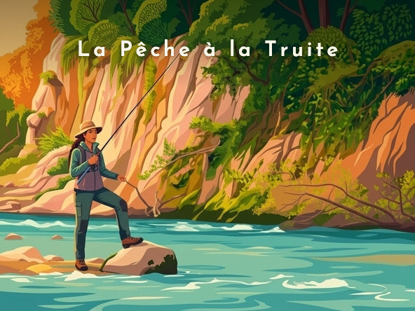 La Pêche à la Truite — Pôdevache, visuel seul