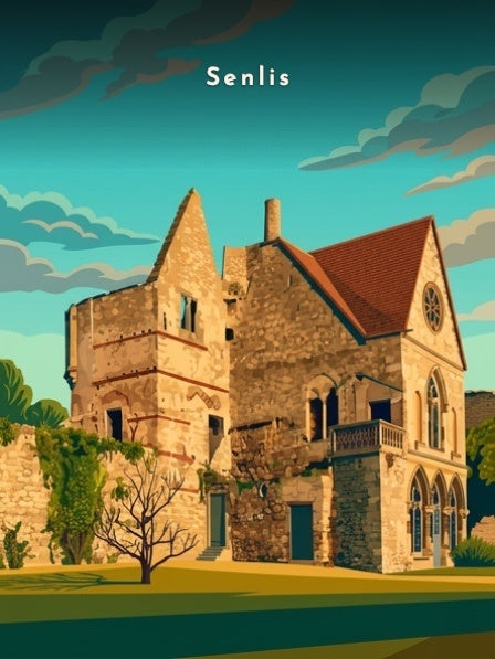 Ruines du château royal — Pôdevache, visuel seul