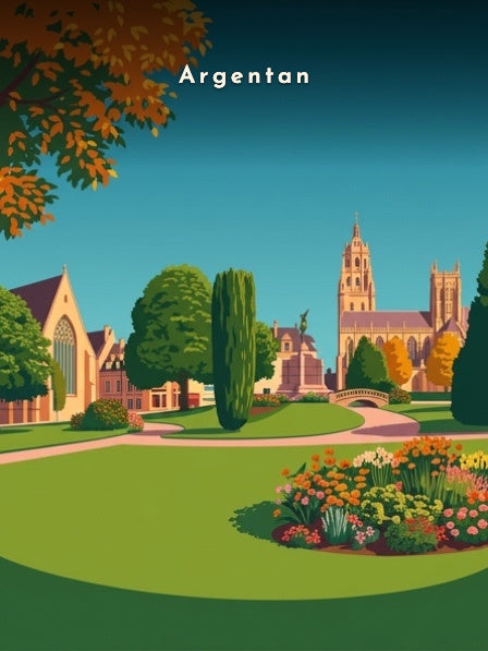 Saint-Germain depuis le jardin — Pôdevache, visuel seul