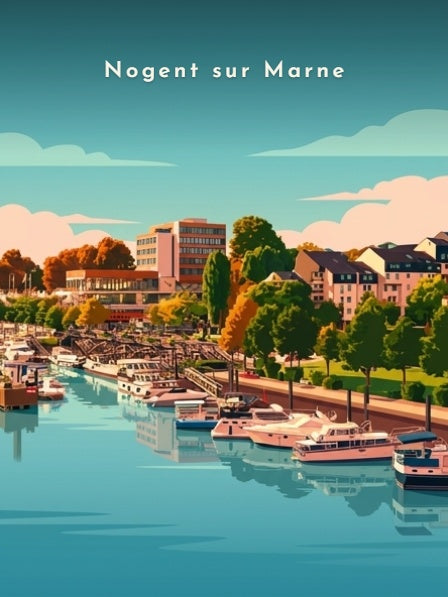 Le port de plaisance — Pôdevache, visuel seul