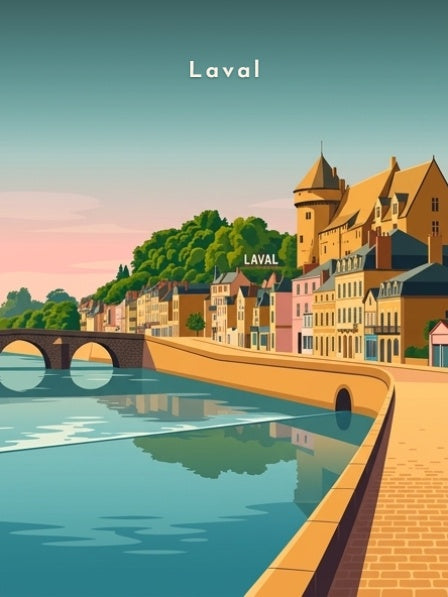La promenade du quai et le Pont Vieux — Pôdevache, visuel seul