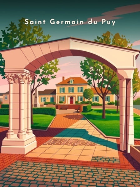 Le parc de la Mairie — Pôdevache, visuel seul