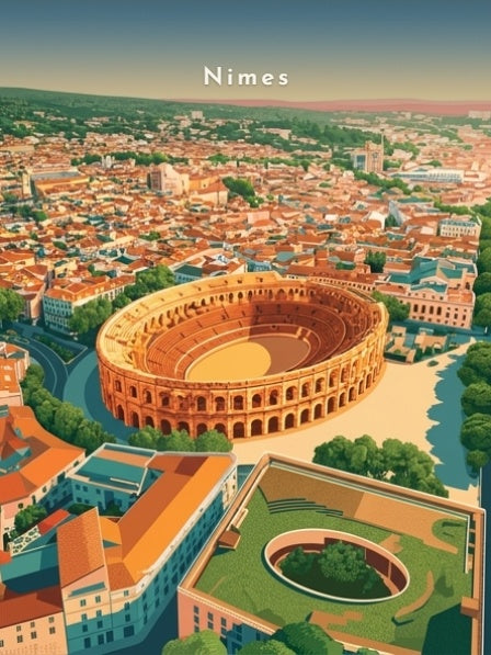 Les Arènes — Pôdevache, visuel seul