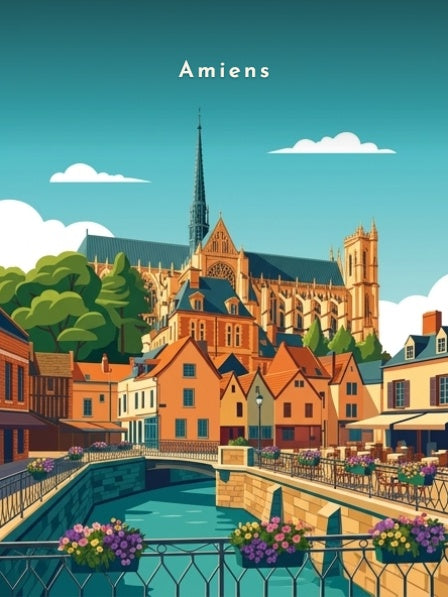 Saint-Leu et la cathédrale — Pôdevache, visuel seul