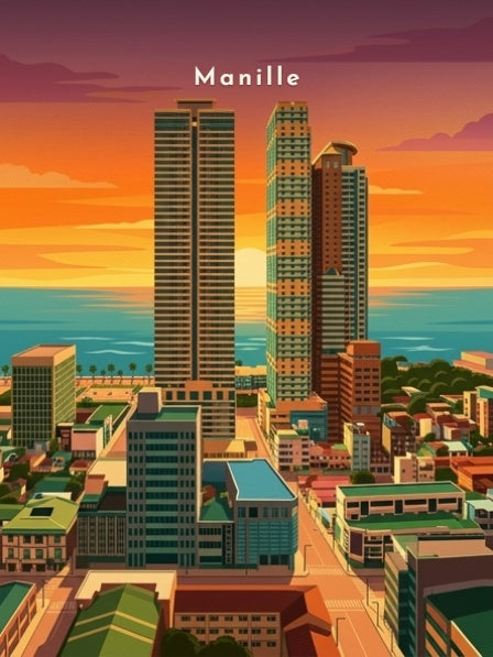 Coucher de soleil sur la baie — Pôdevache, visuel seul