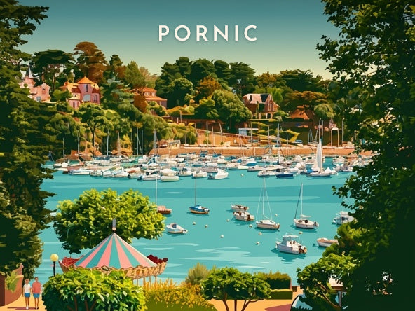 Le vieux port et le manège — Pôdevache, visuel seul