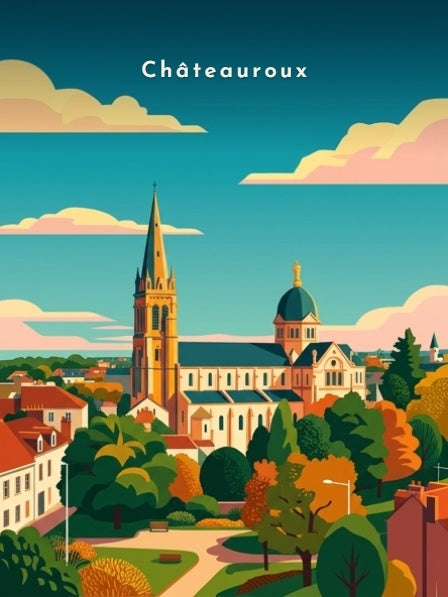 Église Notre-Dame depuis le parc — Pôdevache, visuel seul