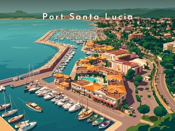 Port Santa Lucia — Pôdevache, visuel seul