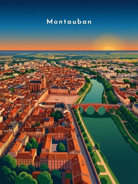 Le Pont Vieux sur le Tarn — Pôdevache, visuel seul