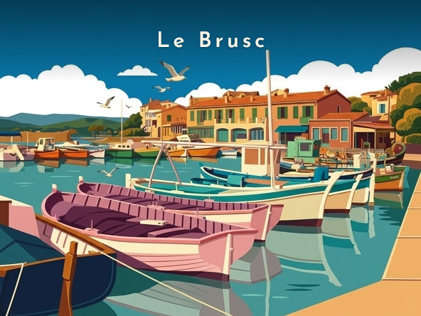 Le Brusc — Pôdevache, visuel seul