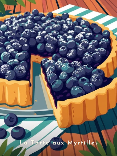 La Tarte aux Myrtilles — Pôdevache, visuel seul