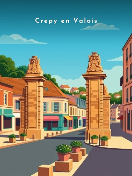 La Porte de Paris — Pôdevache, visuel seul