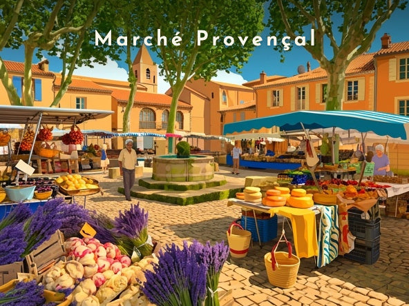 Marché Provençal — Pôdevache, visuel seul