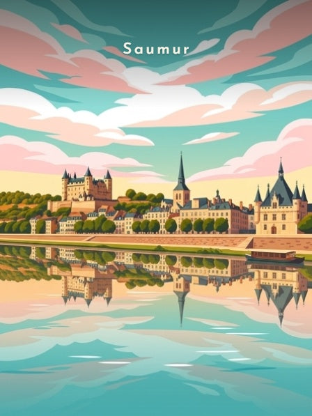 Le château et les bords de Loire — Pôdevache, visuel seul