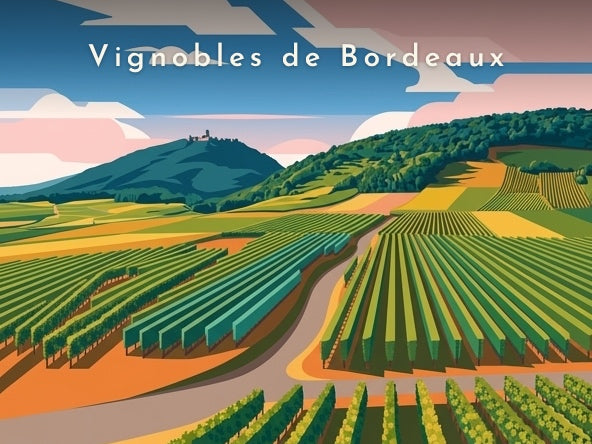 Vignobles de Bordeaux — Pôdevache, visuel seul