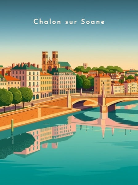 Chalon sur Soane — Pôdevache, visuel seul