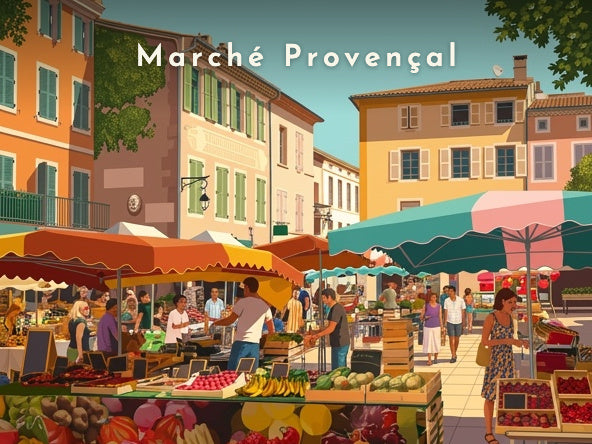 Marché Provençal — Pôdevache, visuel seul