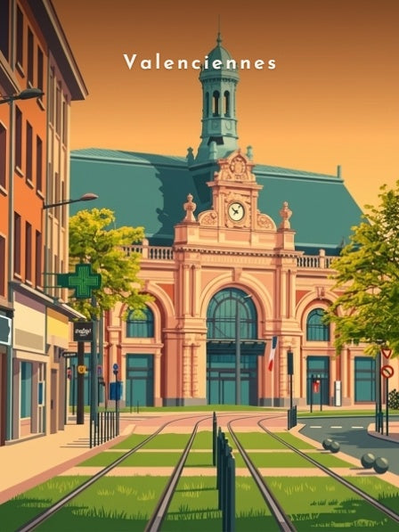 La gare — Pôdevache, visuel seul