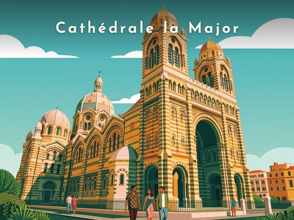 Cathédrale la Major — Pôdevache, visuel seul