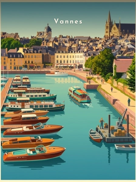 Le port de plaisance — Pôdevache, visuel seul