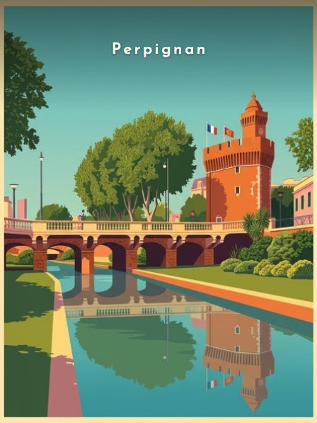 Le Castillet et la Basse — Pôdevache, visuel seul