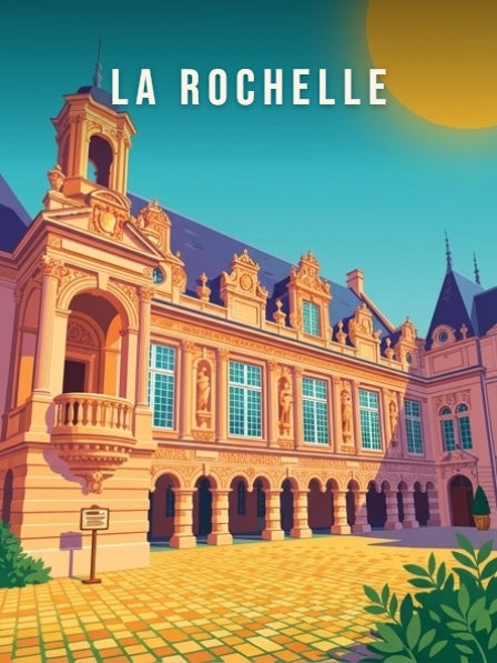 Cour de l'Hôtel de Ville — Pôdevache, visuel seul