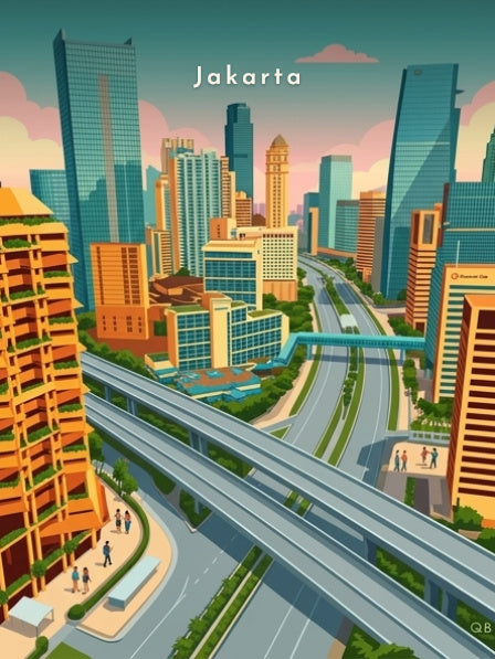 Le quartier des affaires — Pôdevache, visuel seul