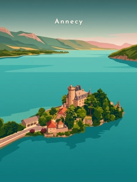 Château de Duingt — Pôdevache, visuel seul
