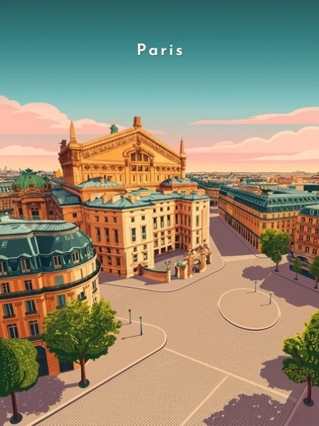L'Opéra Garnier — Pôdevache, visuel seul