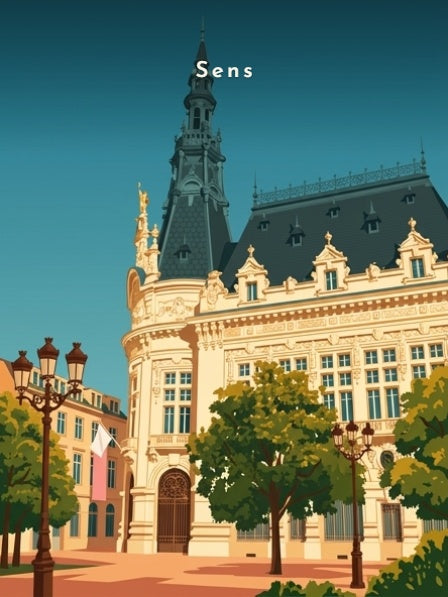 L'Hôtel de Ville — Pôdevache, visuel seul
