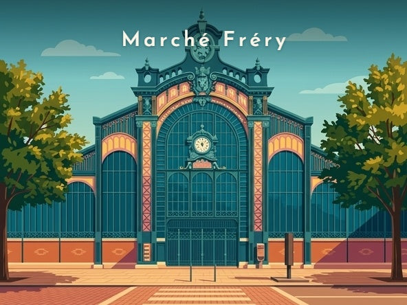 Marché Fréry — Pôdevache, visuel seul