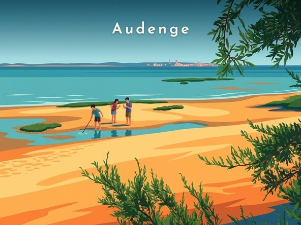 Pêche à pied sur l'estran — Pôdevache, visuel seul