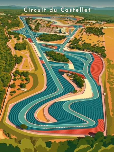 Circuit du Castellet — Pôdevache, visuel seul