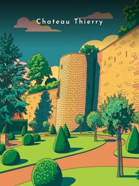 Les remparts du château — Pôdevache, visuel seul
