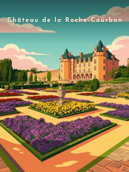 Château de la Roche-Courbon — Pôdevache, visuel seul