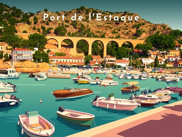 Port de l'Estaque — Pôdevache, visuel seul
