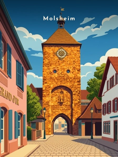 La porte des Forgerons — Pôdevache, visuel seul