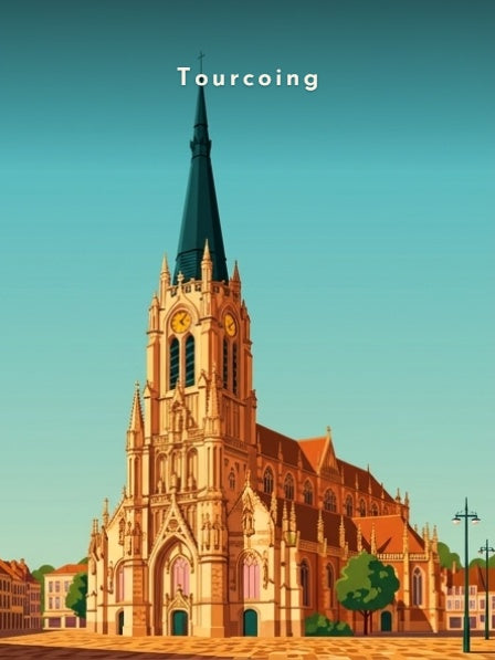 Église Saint-Christophe, ciel pur — Pôdevache, visuel seul