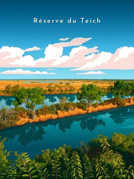 Réserve du Teich — Pôdevache, visuel seul