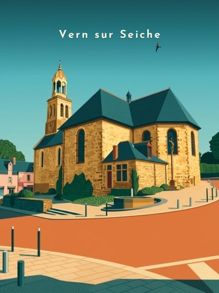 L'église Saint-Martin — Pôdevache, visuel seul