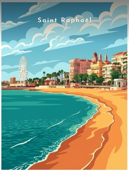 La plage du Veillat — Pôdevache, visuel seul