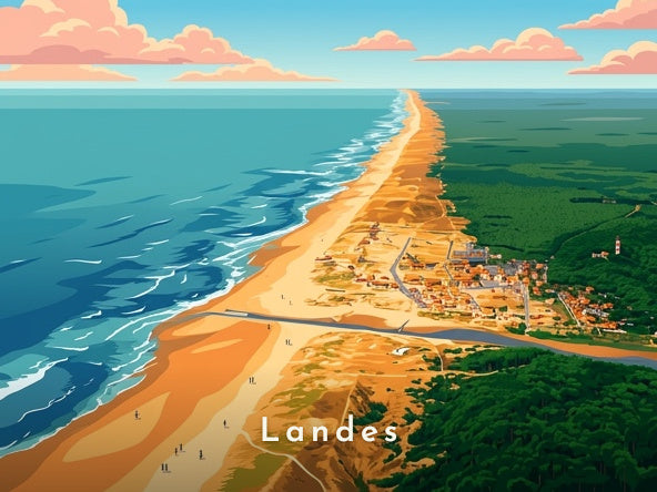 Landes — Pôdevache, visuel seul