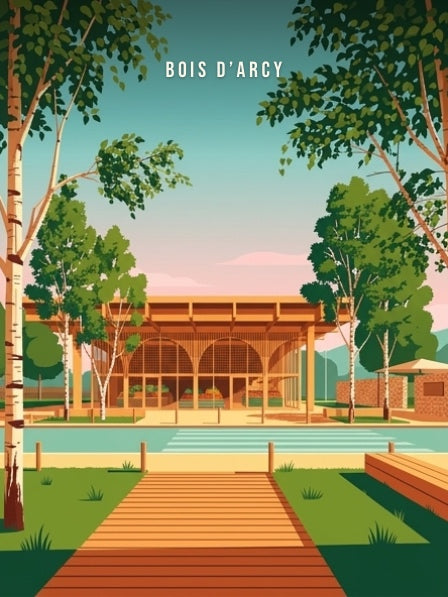 La Halle du marché — Pôdevache, visuel seul