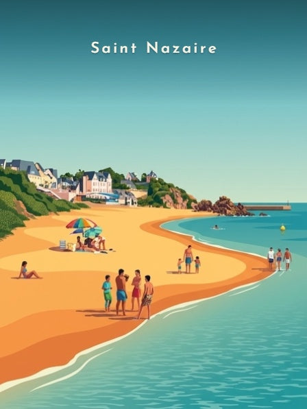 Plage de Monsieur Hulot — Pôdevache, visuel seul