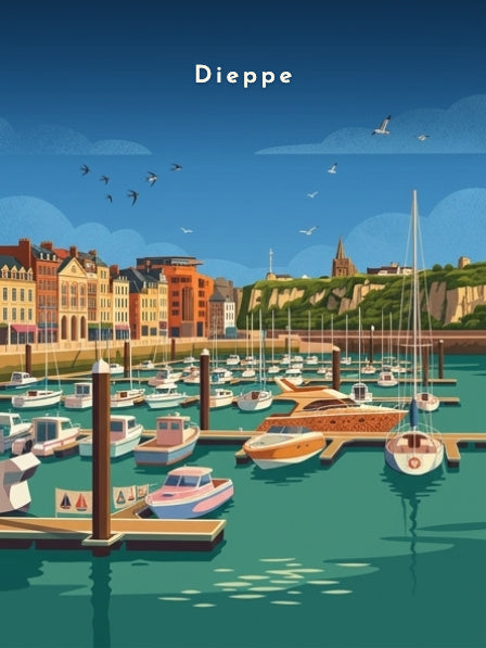 Le port de plaisance et le Pollet — Pôdevache, visuel seul