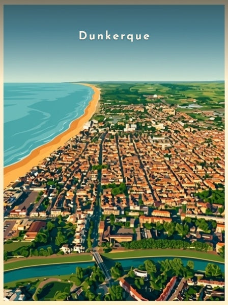 Le littoral et Malo-les-Bains — Pôdevache, visuel seul