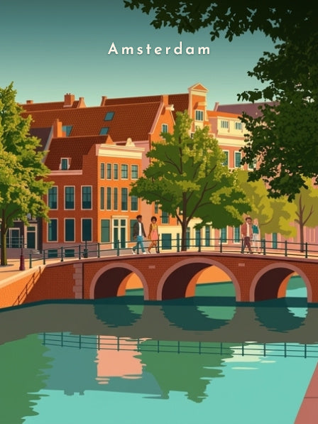 Pont sur le canal — Pôdevache, visuel seul