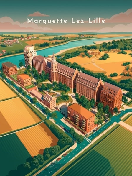 Panorama des Grands Moulins — Pôdevache, visuel seul